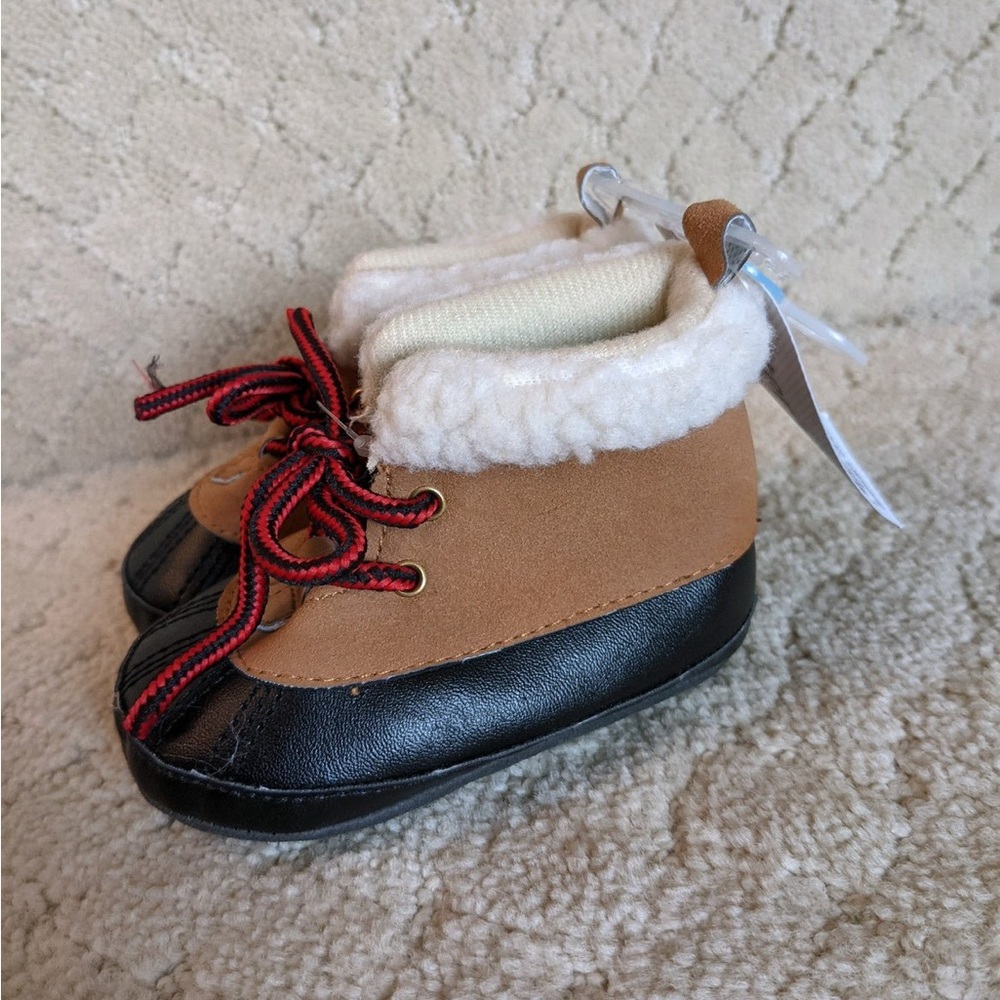 Carter's Sherpa-Lined Duck Boots ~ Infant 3-6 Month ~ NWT